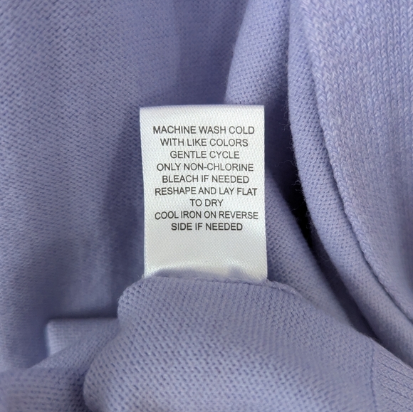 Peyton Primrose | XL | Lilac Open Front Longline Cardigan - Picture 10 of 10